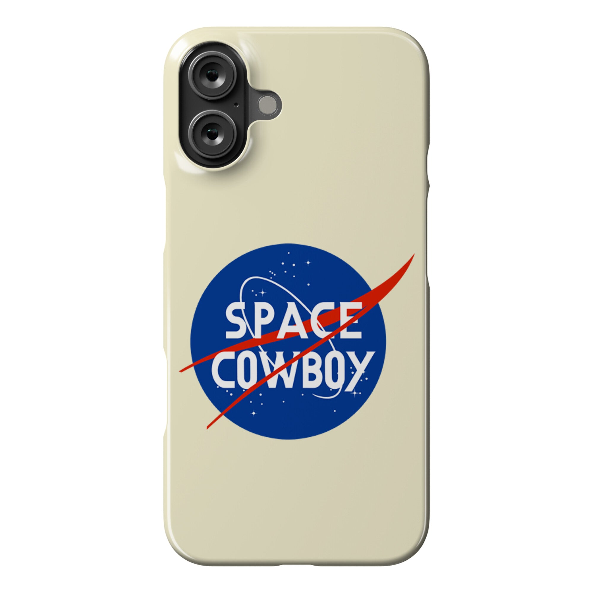 Space Cowboy Parody Phone Case